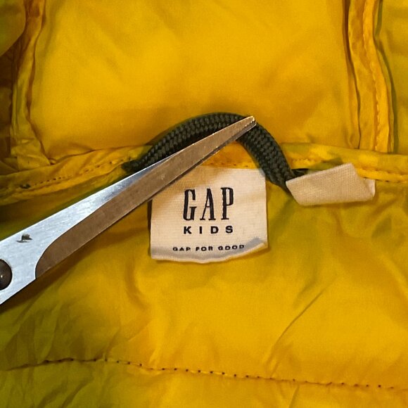 GAP‎ Kids Camo ColdControl Lightweight Puffer Jacket Size Small 6-7 - Picture 6 of 10